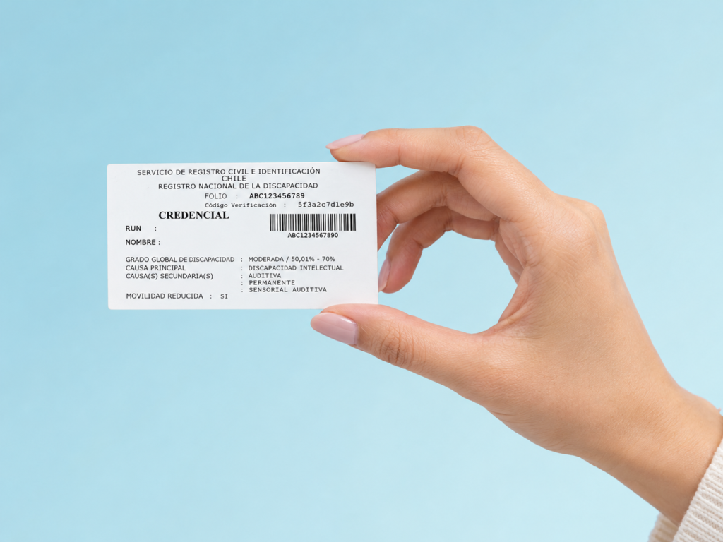 credencial de discapacidad